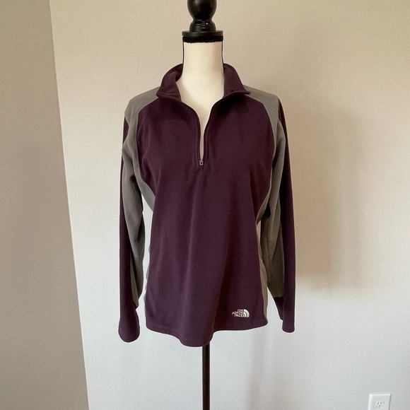 The North Face quarter zip in a size large - Picture 5 of 11